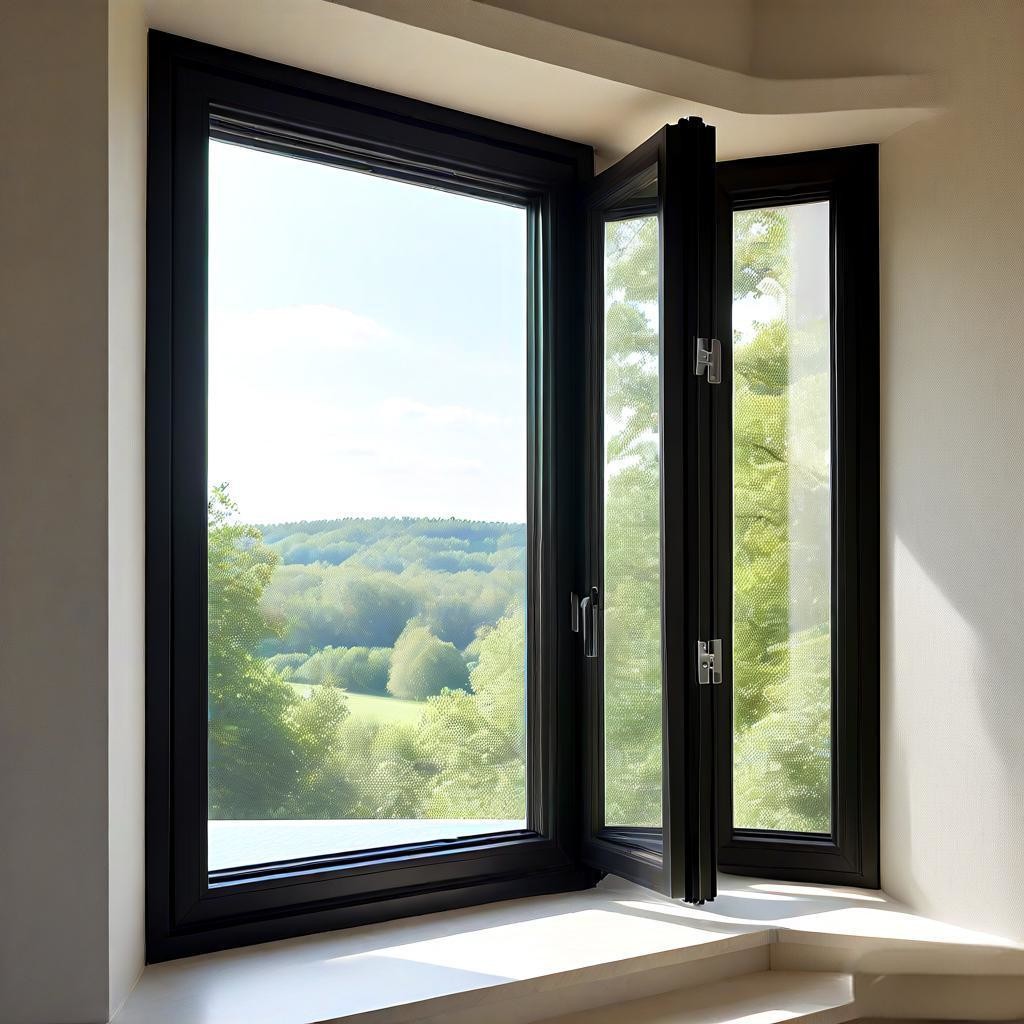 OEM Aluminium Alloy Sliding Windows , Soundproof Aluminum Profile Sliding Window