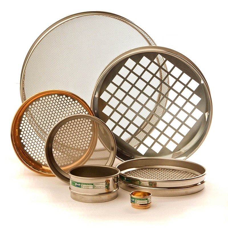 Food Grade Integral Flour Sieve Stainless Steel 304 For 10-30cm Diameter