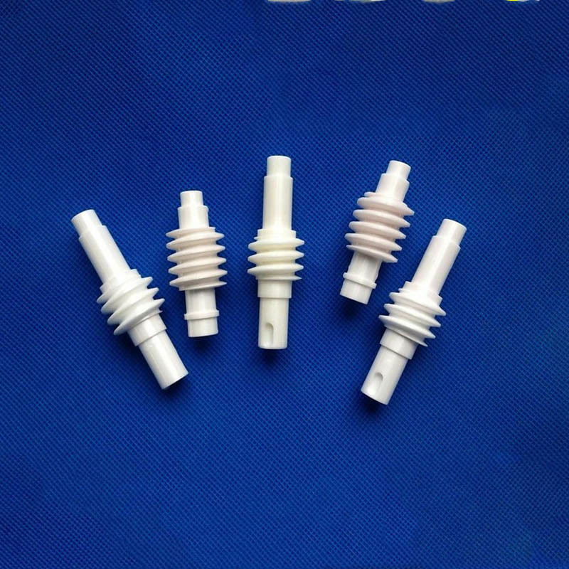 Mechanical Customized Zirconia Ceramic Parts Plunger Shaft Rod