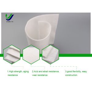 100% Polyester Filament Non-woven Injection Long-Fiber Geotextile Strength