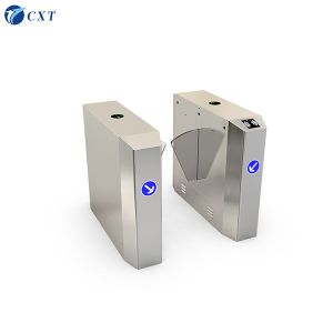 China Flap Barrier Gate with Fast 0.5s Opening/Closing Time, Wide 1030mm Passageway, and IP44 Protection Grade for Secure Access Control on sale