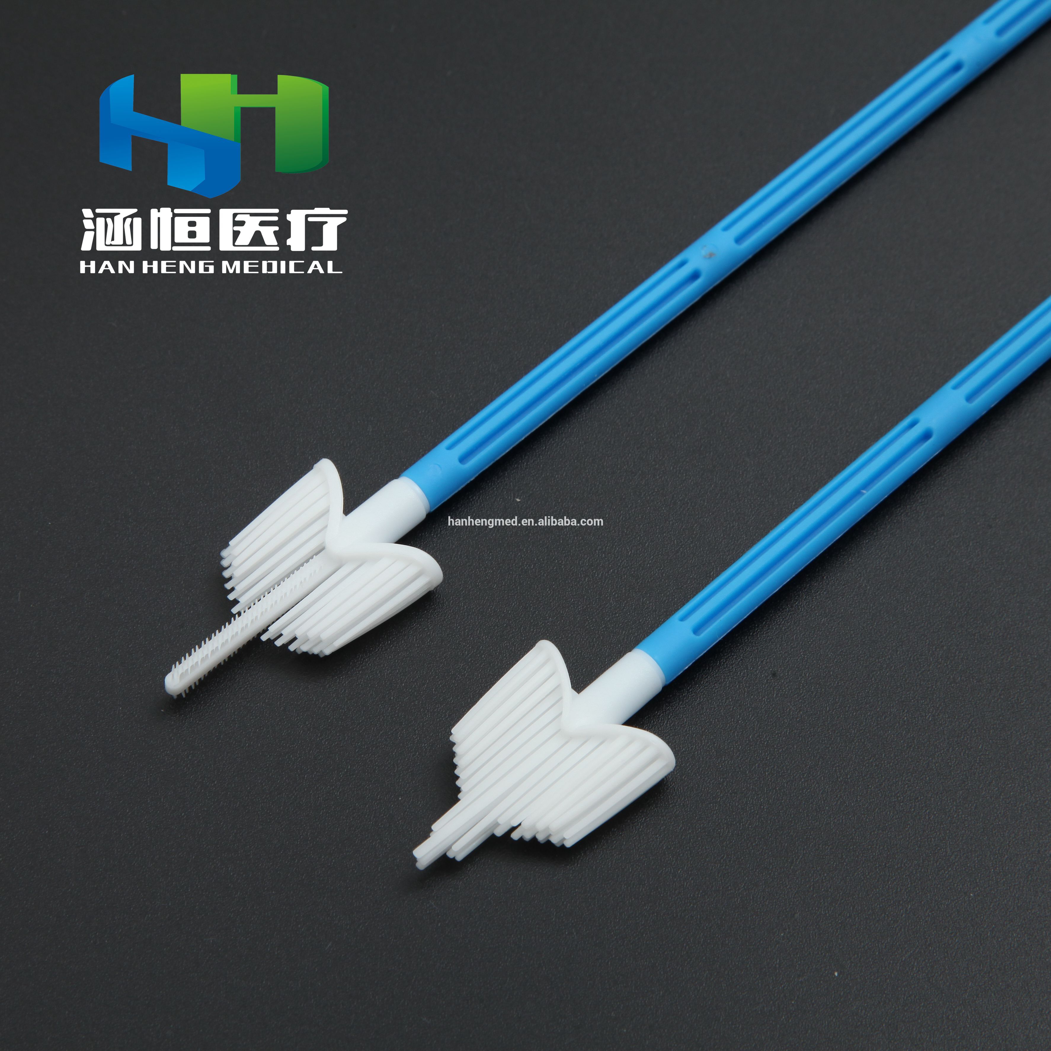 6" Length Gynecological Brush Endocervical Sampler