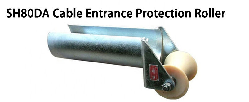 Nylon Cable Entrance Protection Roller SH90DA For Cable Laying