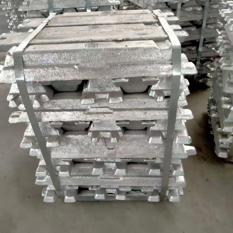 High Purity Aluminum Metal Ingot A7 99.7% 99.9% 6000 Series