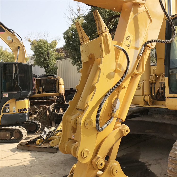 Good Condition 5 Ton Mini Used Komatsu PC55MR Crawler Excavator with Thumb from Japan