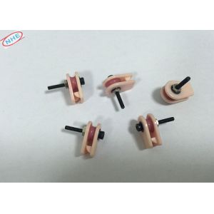 China Caged Ceramic Pulley QH005 Wire Guide Pulley Ceramic Wire Guide on sale