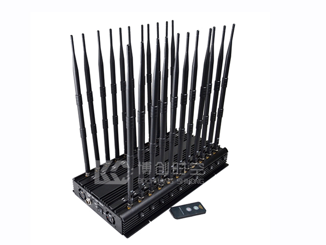 22 band GPS positioning jammer 2g.3g.4g.5g mobile phone signal blocker UHF / VHF / 315m / 433M remote control signal jammer