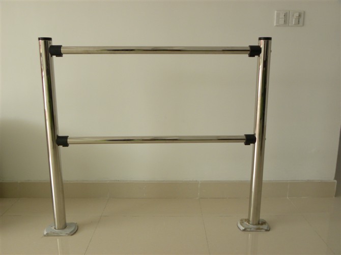 Supermarket Gate Four Arm Turnstile Tunrstile QSJCKQ Supermarket Security Access shop security gate/ security fence