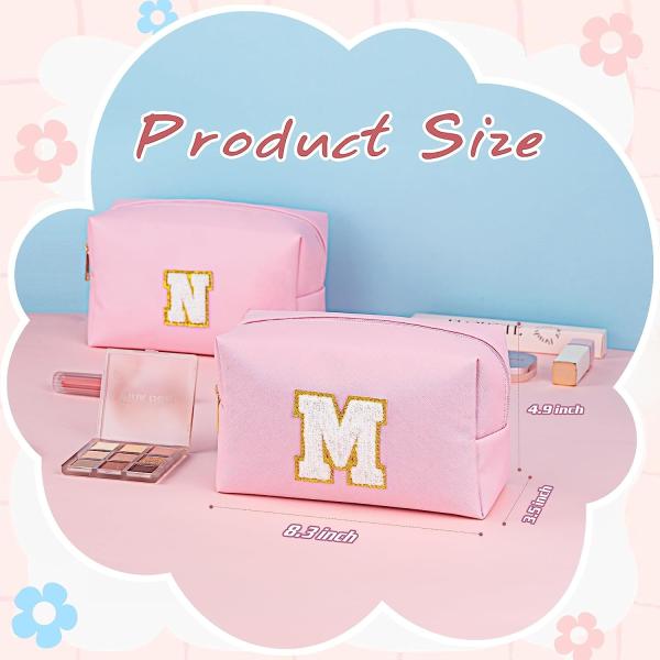Cosmetic Bag Travel Toiletry Bag, Personalized Birthday Gift for Women Teen Girl