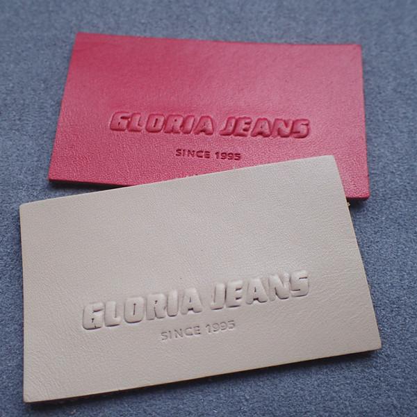 Quality Eco Friendly 3D 6cm Embossed Leather Patches for sale