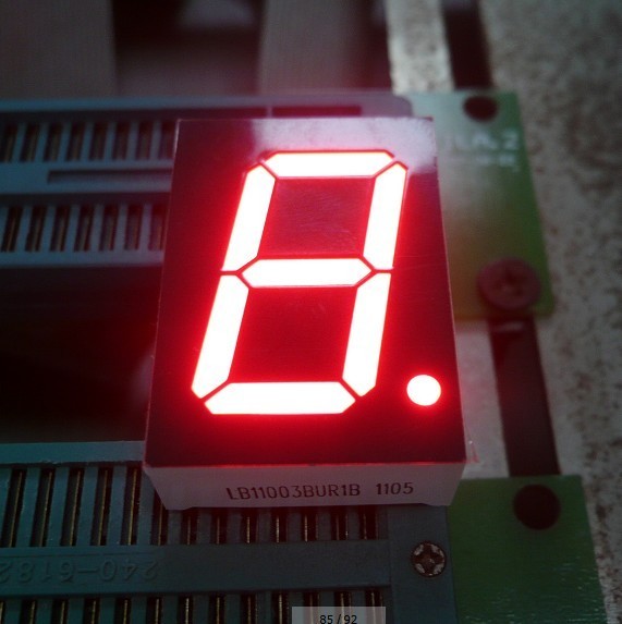 China 1.0  Common Cathode Seven Segment Display For Elevator Position Indicator on sale China 1.0  Common Cathode Seven Segment Display For Elevator Position Indicator on sale