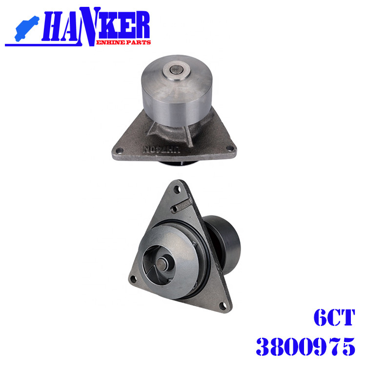Cast Iron Diesel Engine Water Pump Hydraulic Cummins 6CT 3800975