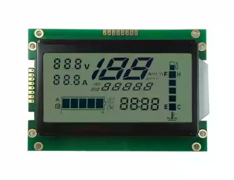  HTN 7 Segment Pulsar LCM Segment LCD Module LCD Display Speedometer Clock Transparent Oled Manufactures