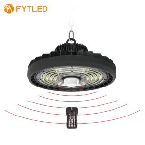  Certified Waterproof 100W UFO LED High Bay Light , Motion Sensor High Bay Lights Manufactures