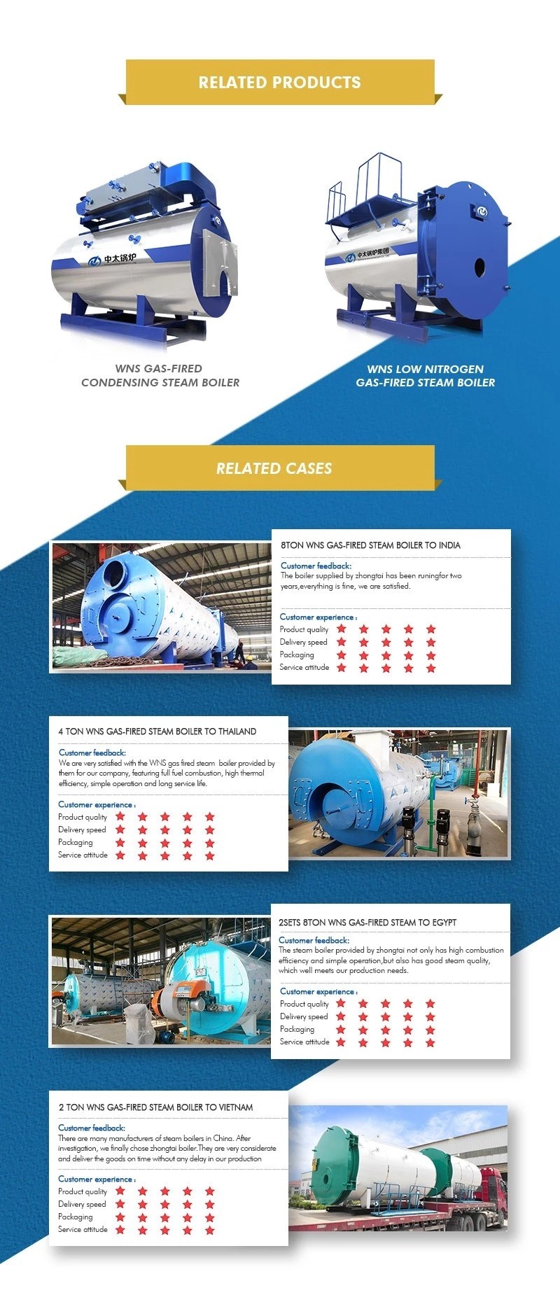 20 Tons Oil Fired Steam Boiler With Low Nitrogen Emission And High Heat Exchange Efficiency