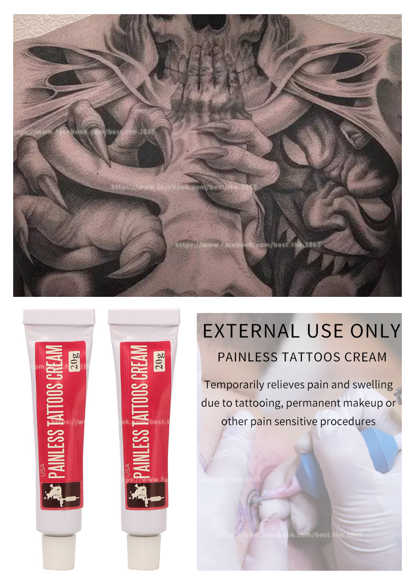 Permanent Makeup Tattoo Numbing Anesthetic Cream tktx dr numb Pain Relieving