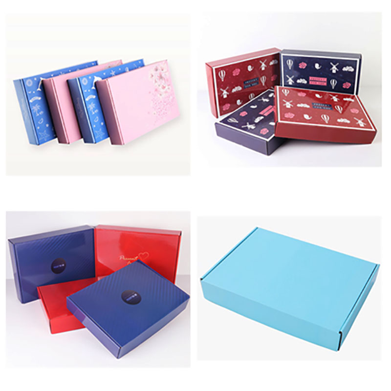 Corrugated Superflat Mailing Box Custom Paperboard Mailers Offset printing