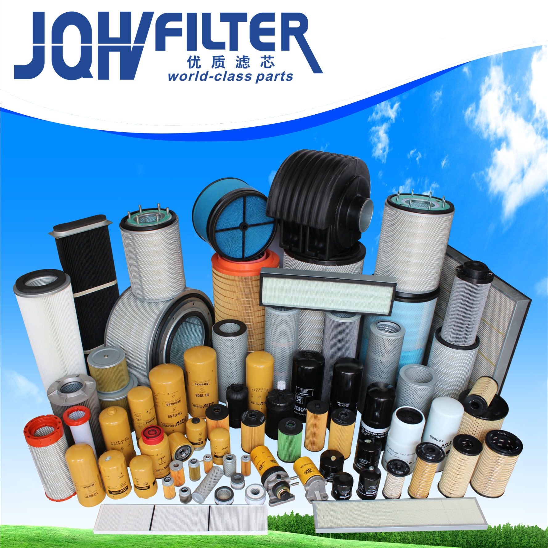 34E7-02310 07063-01142 HF6356 P551142 195-60-16320 Hydraulic Oil Filter For PC200-3 PC400-5 E110B E120B E311