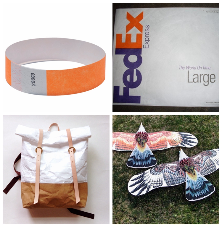 Fabric Pulp Customized Printable Colored Tyvek Printing Paper