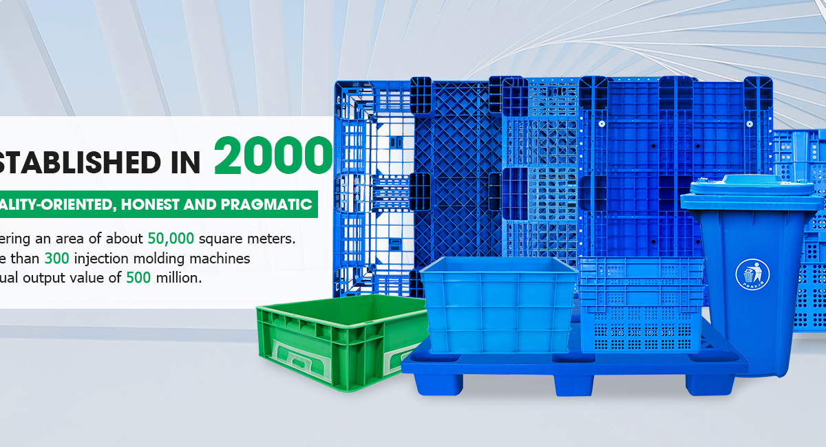 Convenient Handle Collapsible PP Fruit Vegetable Seafood Crates for Easy Storage