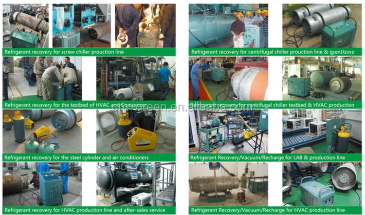 R32 Refrigerant Recovery Machine Refrigerant Filling Station