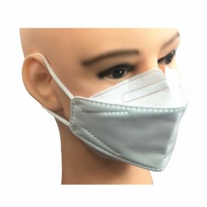 China Breathing Protective KN95 Face Mask , KN95 Dust Mask With Elastic Earloop on sale
