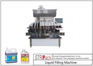 China Automatic Gravity Filling Machine 12 Filling Nozzles For 100 - 5000ML Insecticide on sale