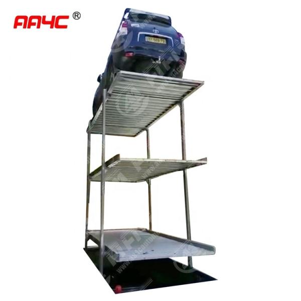 AA4C hydraulic underground car parking lift in-ground car parking system