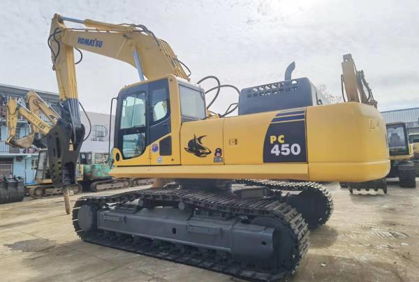 PC450 - 8 Hydraulic Crawler Second Hand Komatsu Excavator With 2.1m3 Bucket 45
