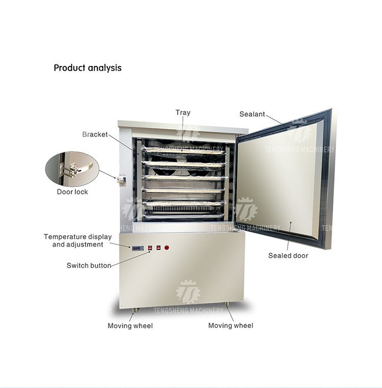 Commercial refrigerator quick-freezer steamed buns commercial refrigerator insert plate air-cooled quick freezing