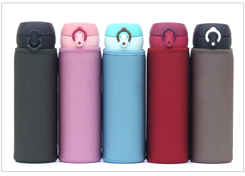 Neoprene Water Cup Tote Cooler Insulated Bottle Sleeve