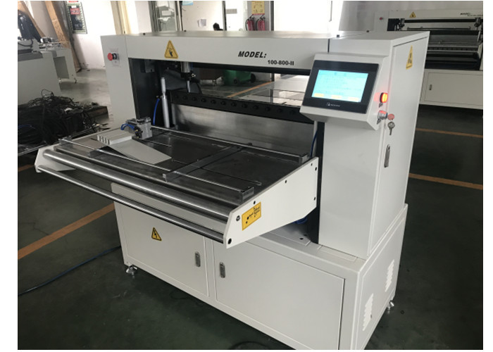 Delta PLC Filter Folding Knife Pleating Machine 0.8-1mm Thickness Knife Pleating Machine
