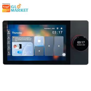 Glomarket Tuya Wifi Smart 7 Inch Control Panel Multi-Function Ble Music Wall Touch Screen Zigbee Hub Gateway Central Control
