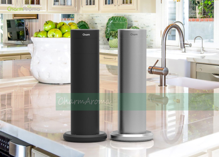 Tabletop Cylinder Ambient Scent Machine For Fragrance Marketing CE Certification