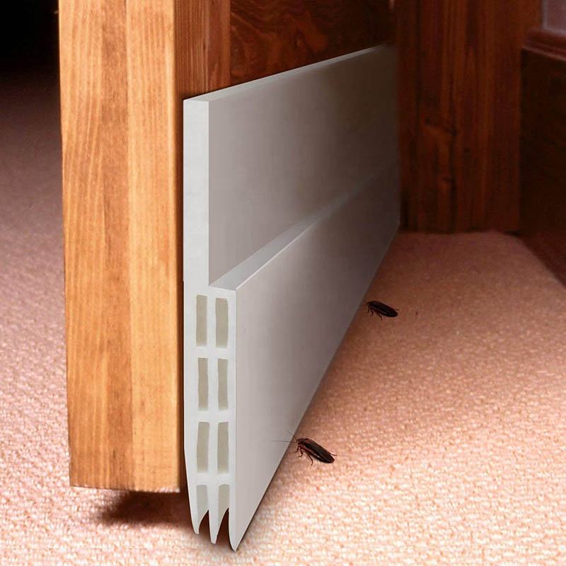 Dustproof and Insectproof Soundproof Door Bottom Seal Strips Made of Silicone Rubber