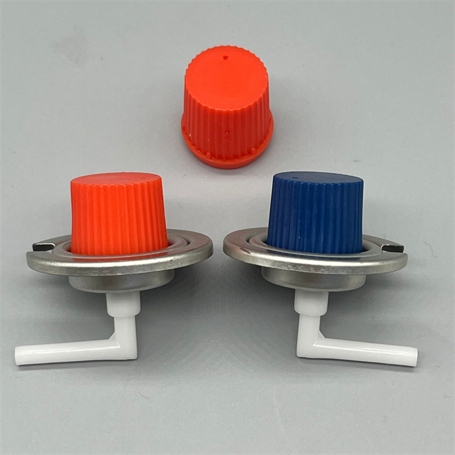 Compact Gas Canister Valve for Travelers with Quick-Deploy & Space-Saving Features
