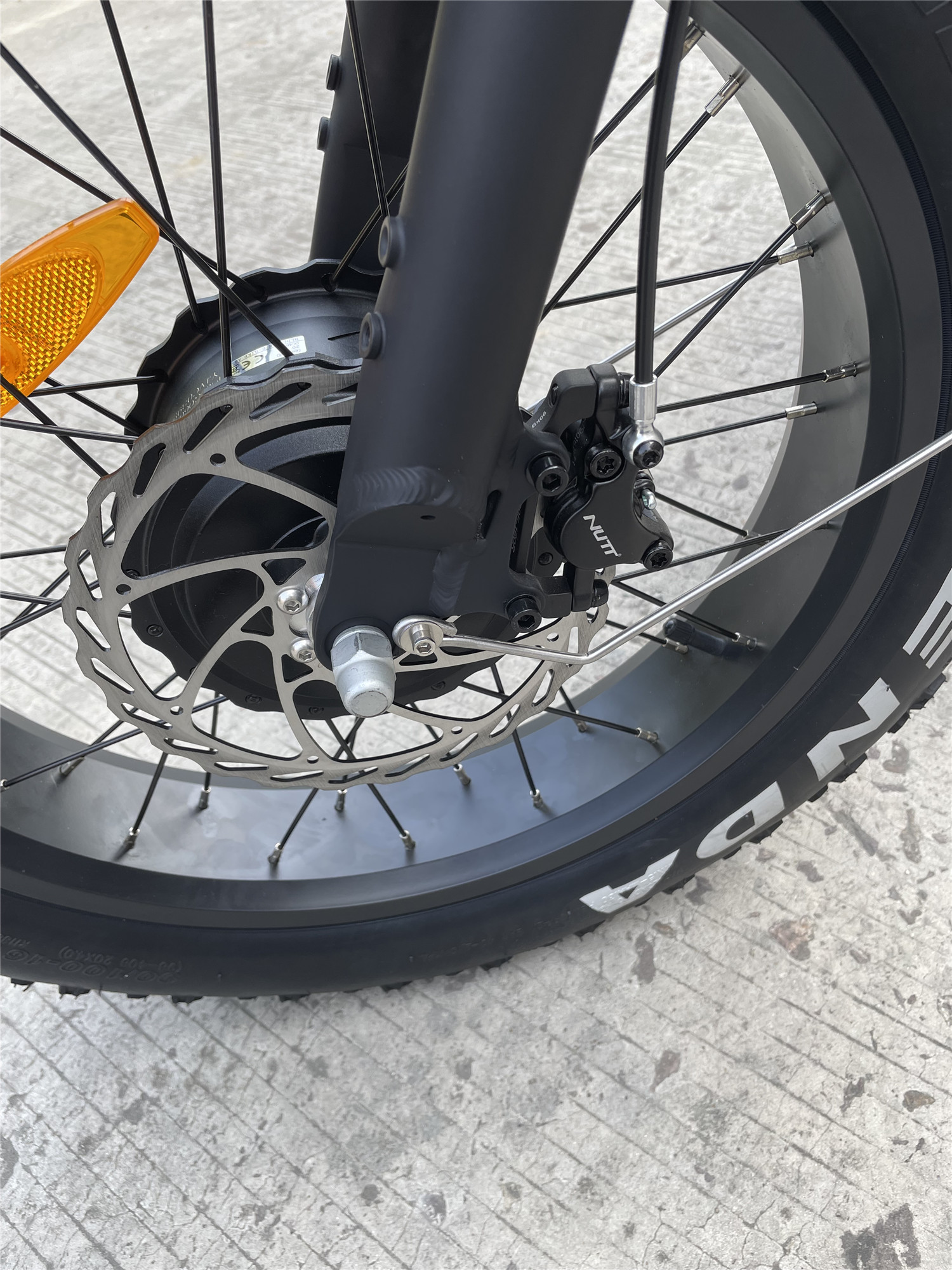 48V 150W Dual Motor Fat Tire Electric Bike Hydraulic Disc Brakes Ebike For Adults