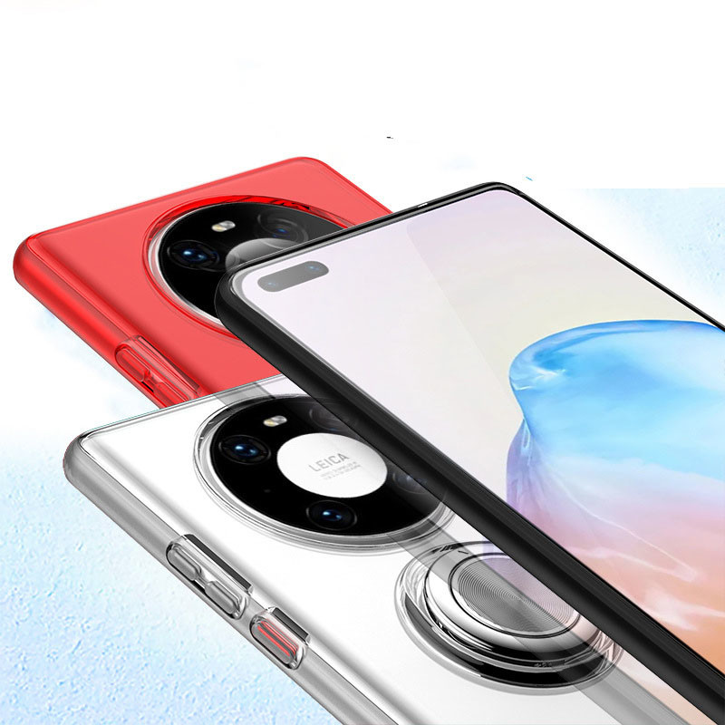Kickstand Finger Grip Phone Case 360 Degree Rotating For Huawei Mate 40 Pro