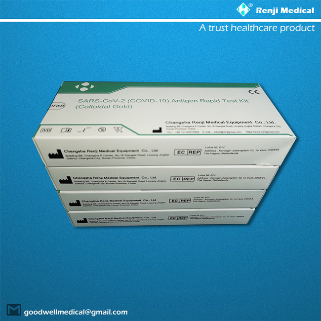 CE SGS certified Antigen Rapid Testing Kit , Professional Covid 19 Ag Test Kit