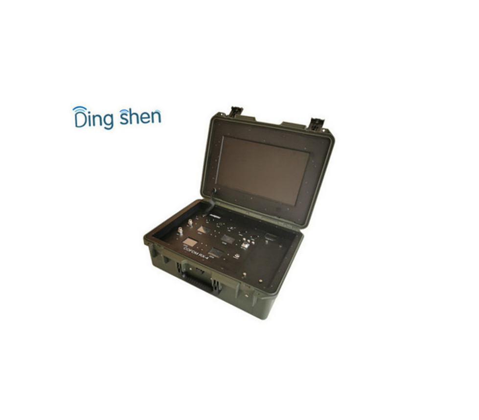 4 Channels COFDM Wireless Portable Diversity HD Resolution Uav Video Receiver