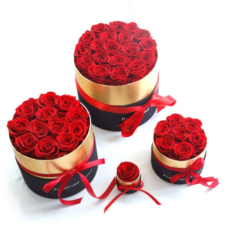 Custom Wholesale 2020 mother's day party supplies preserved rose flower happy mothers day