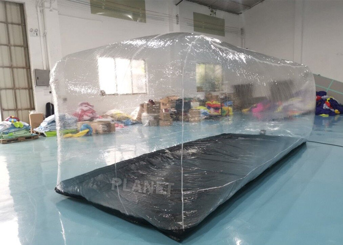 Fireproof Double Stitching Inflatable Car Cover Capsule