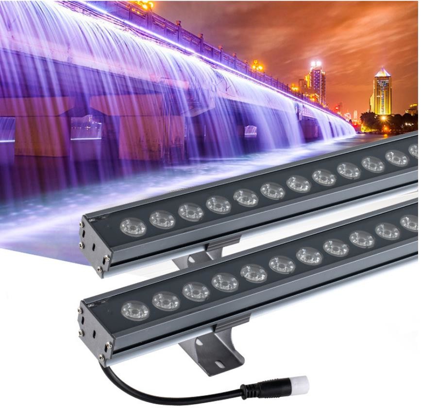 Hot sale Wall Mounted Waterproof Landscape Lighting led light 3000K 6000K led wall washer led linear light 30-90°