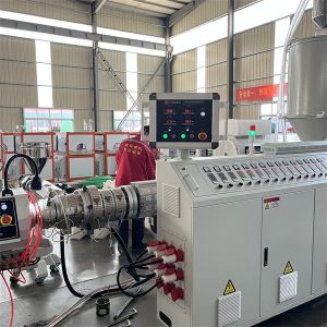 380V flexible Plastic Pipe Extrusion Machine With Adjustable Speed