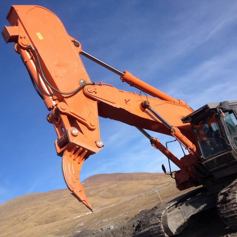 Crawler Excavator Boom Arm 22 Ton Long Reach Boom Swamp