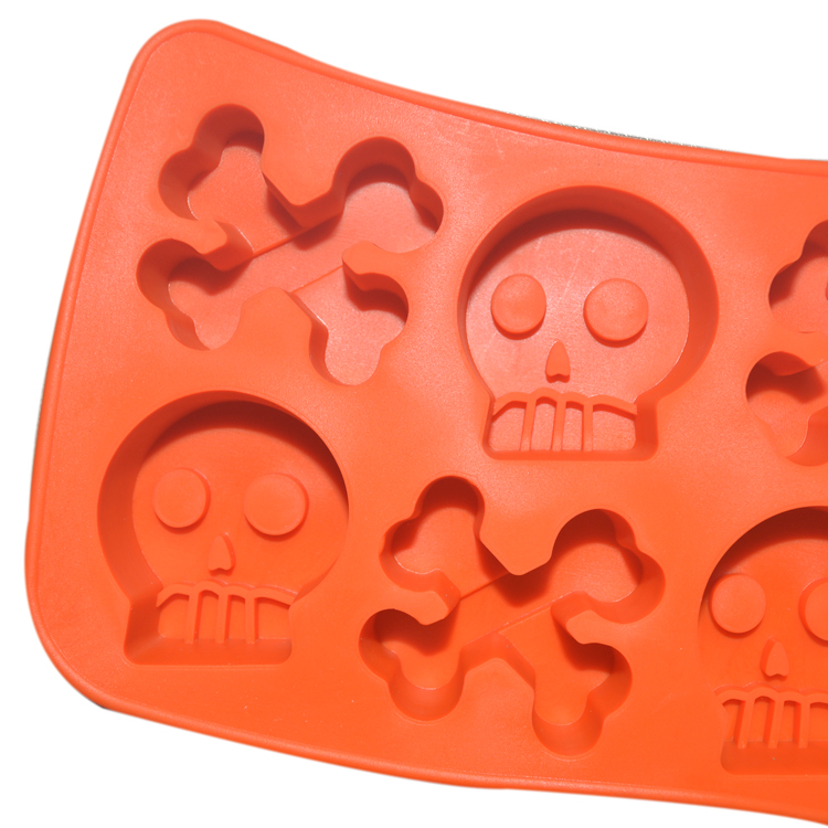 Orange Fondant Silicone Cake Mold Customized Sizes Sustainable For Decorating