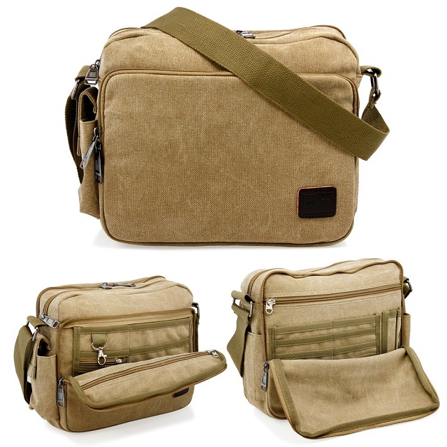 Recycled Tactical Gearonic Messenger Bag Soft Modern BSCI SEDEX 4 PILLAR