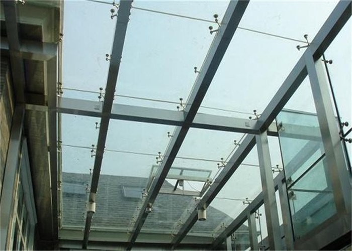 6.38mm Thickness Tinted PVB Laminated Safety Glass For Building Material