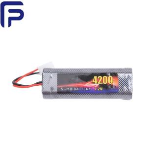  4200mAh Rechargeable Ni Mh Battery 7.2V With PCB For Emergency Lamp Manufactures