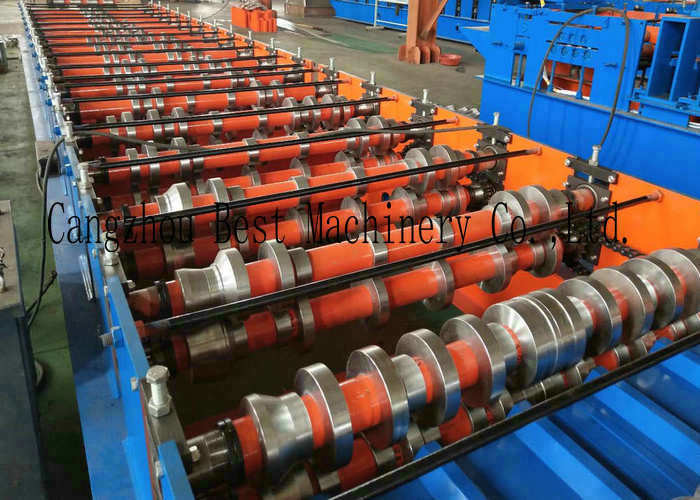 Glazed Tile 3kw 20mm Roofing Sheet Roll Forming Machine